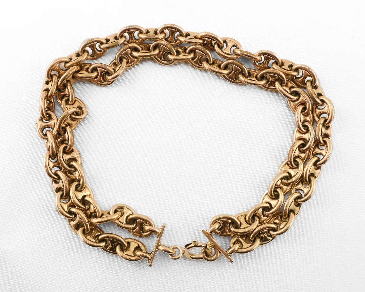Vintage 10KT Mariner-Link Bracelet