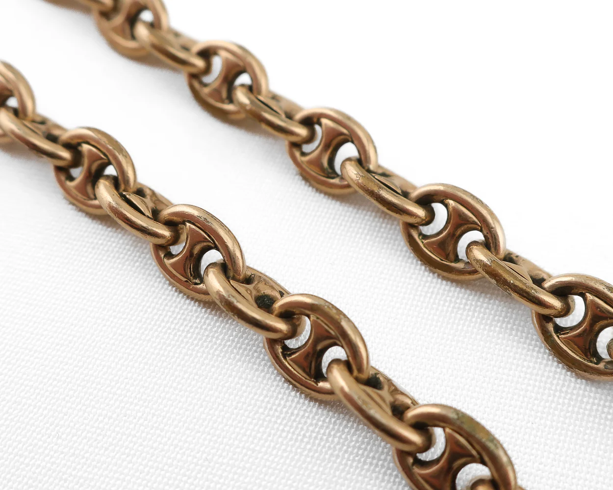 Vintage 10KT Mariner-Link Bracelet - Image 2