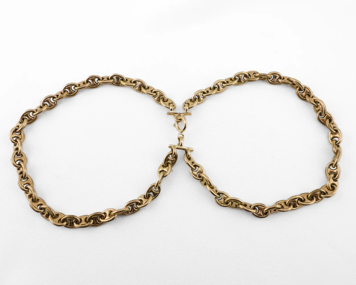 Vintage 10KT Mariner-Link Bracelet - Image 3