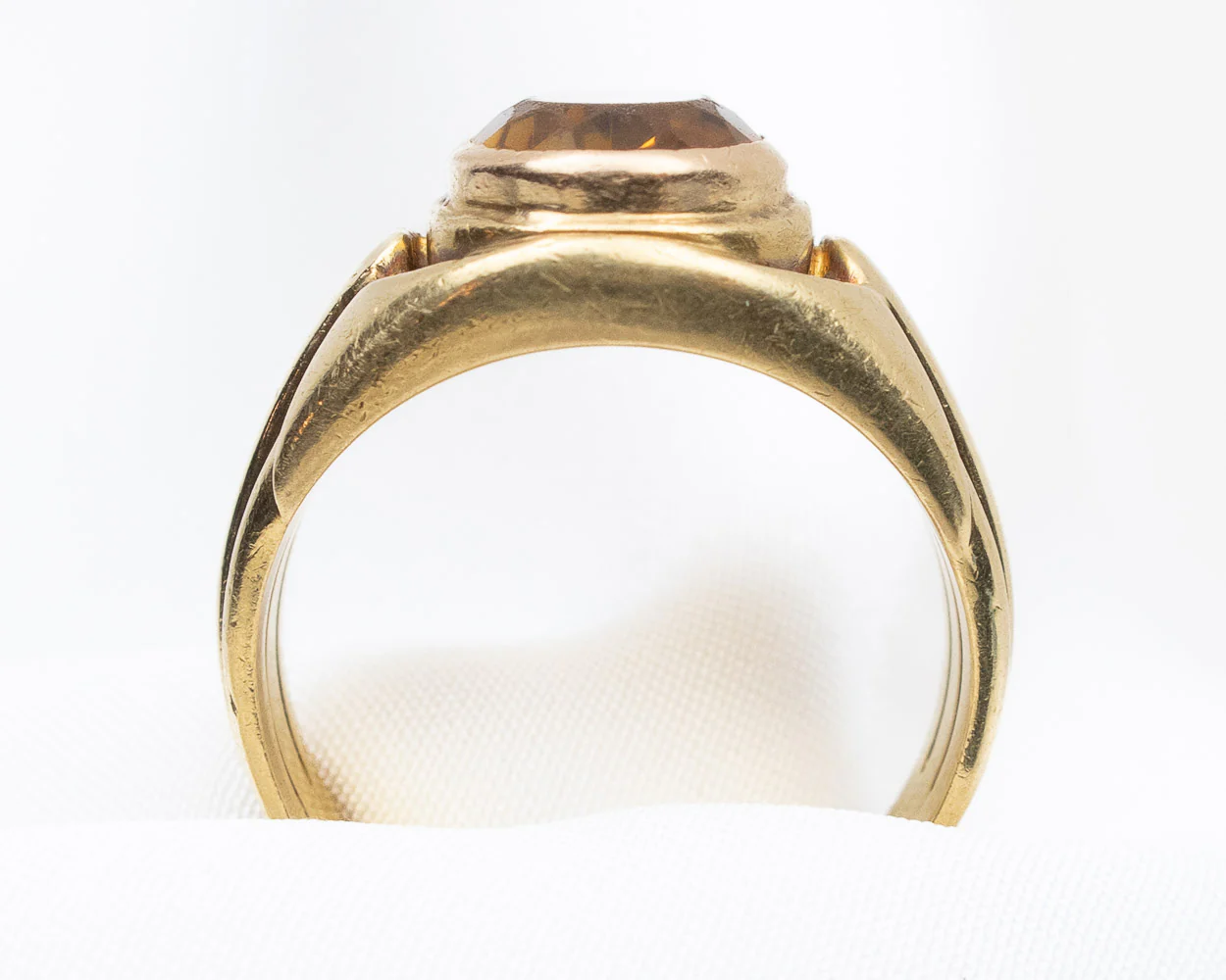 Art Deco French Citrine Band - Image 4