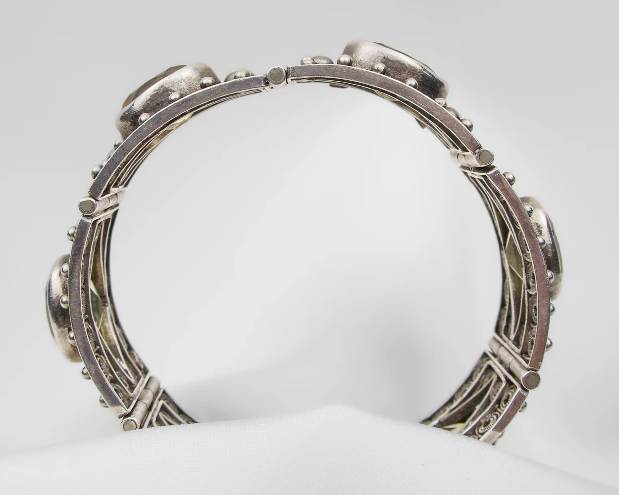 Art Nouveau Danish Citrine Bracelet - Image 3