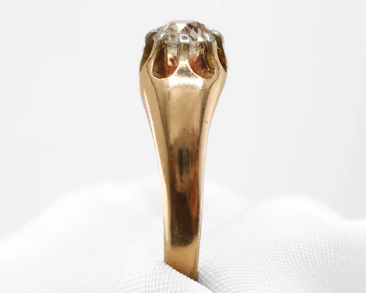 Victorian .65-Carat Diamond Ring - Image 2