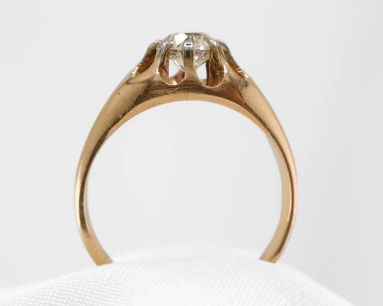 Victorian .65-Carat Diamond Ring - Image 3
