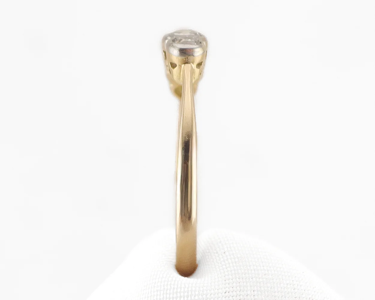 Edwardian 5-Stone Diamond Linear Ring - Image 3