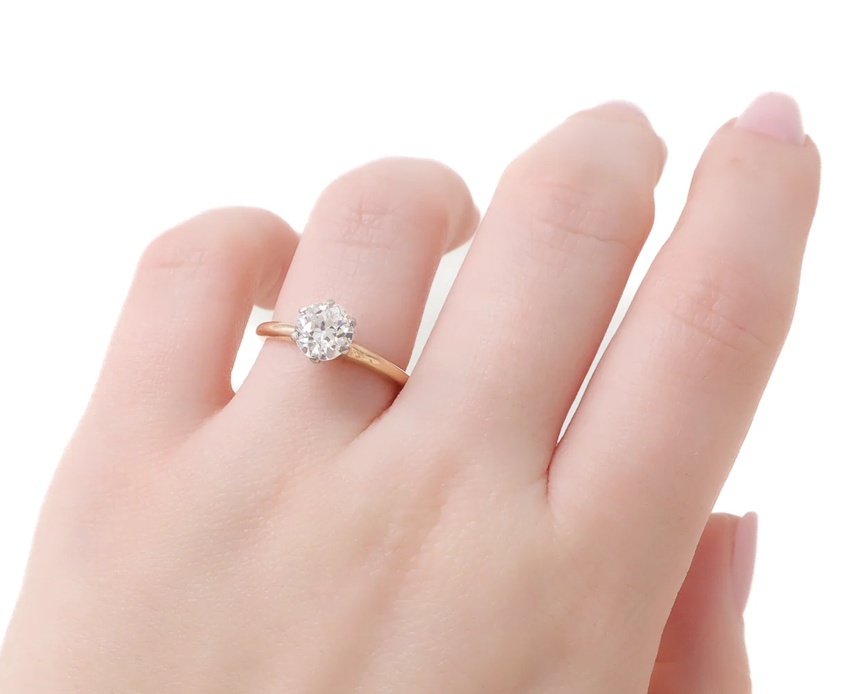 Edwardian Diamond Solitaire - Image 4