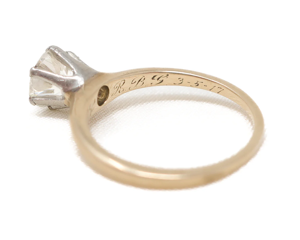 Edwardian Diamond Solitaire - Image 5