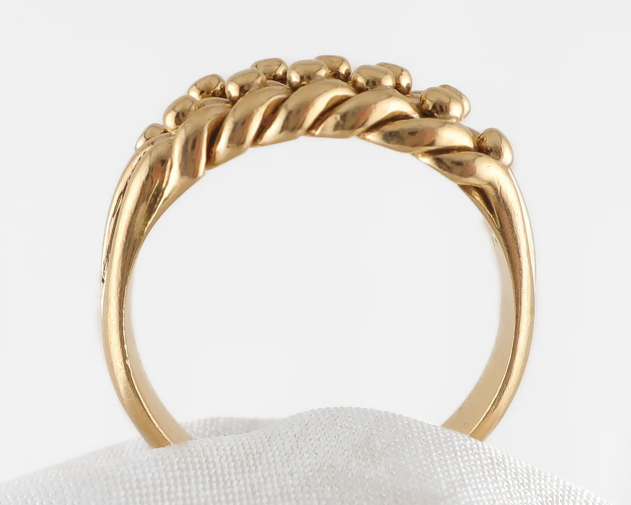 Edwardian 18KT Keeper Ring - Image 2