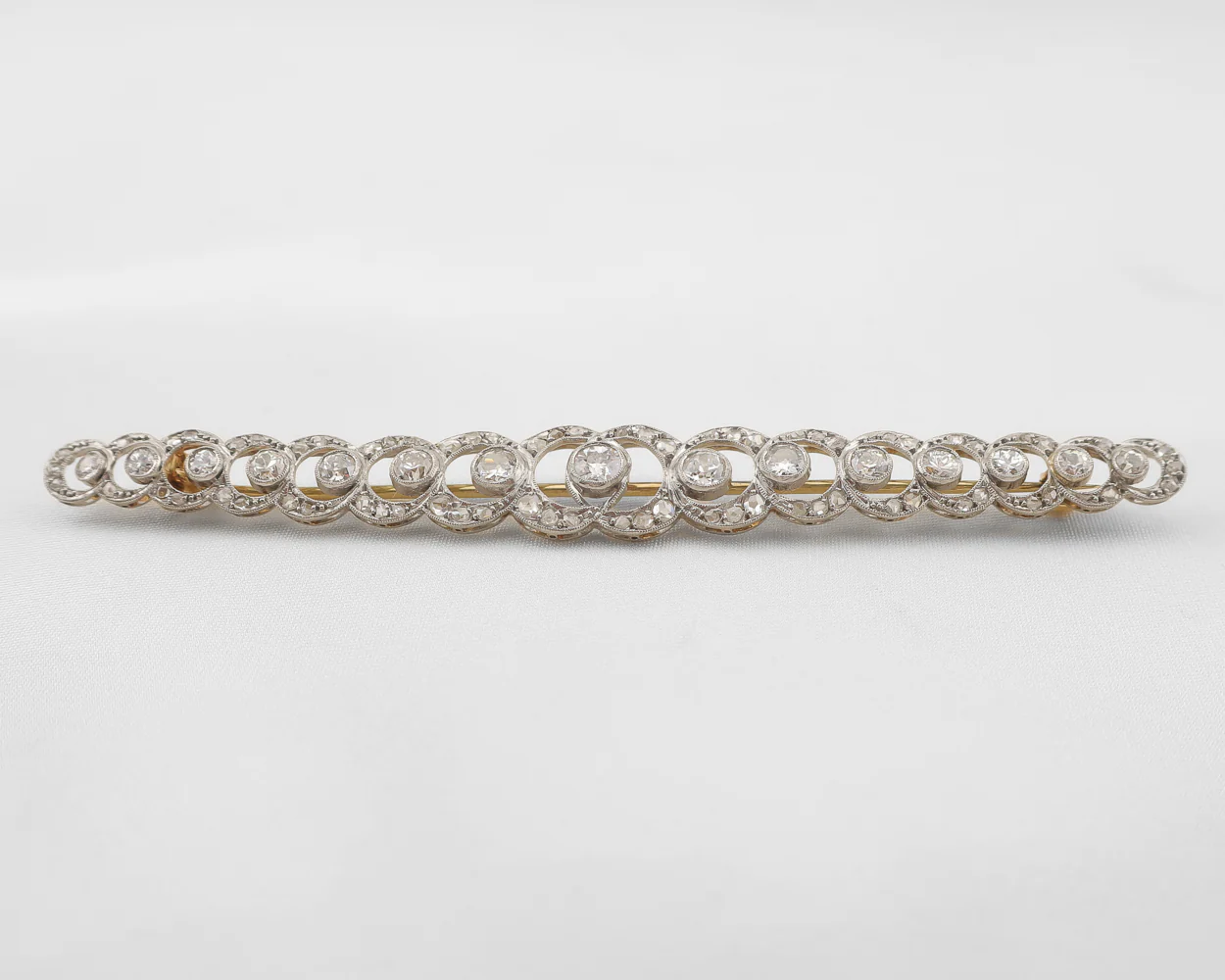 Edwardian Diamond Brooch - Image 2