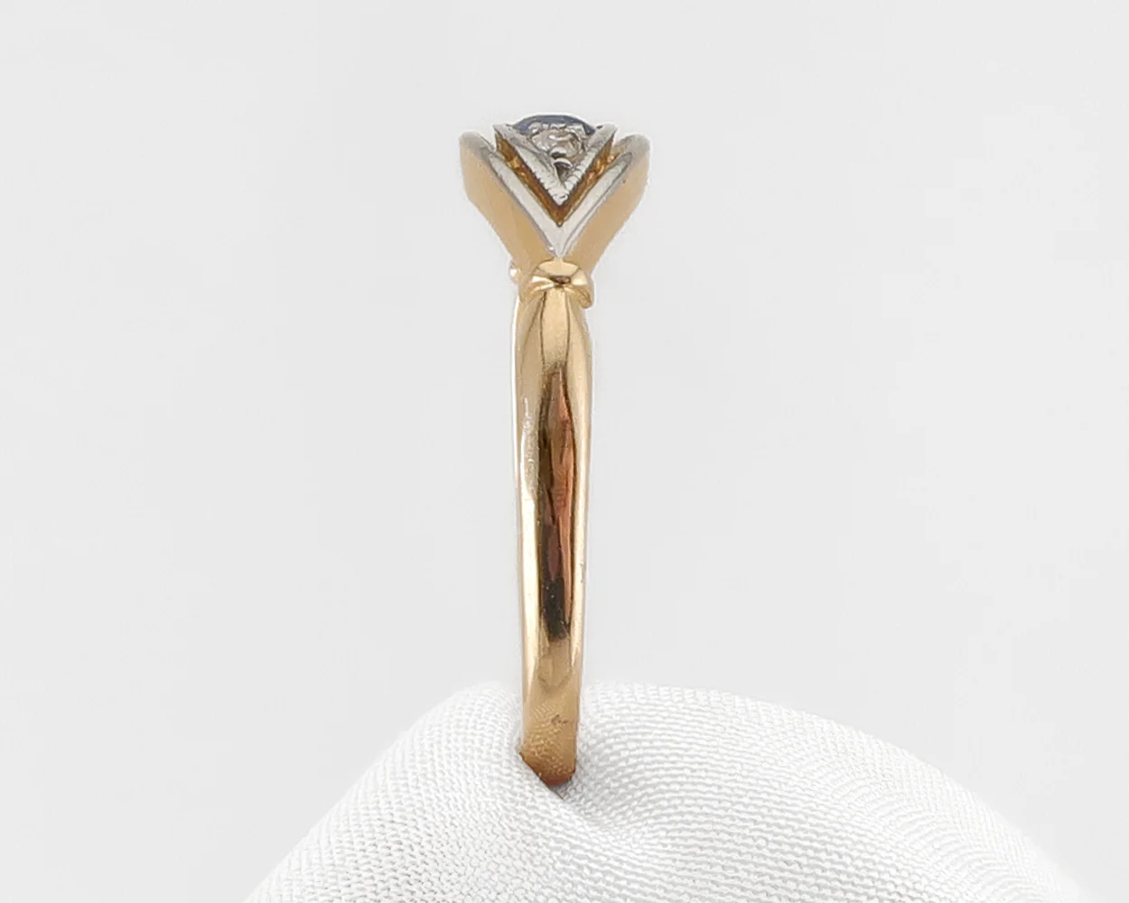 Edwardian Sapphire & Diamond Ring - Image 3