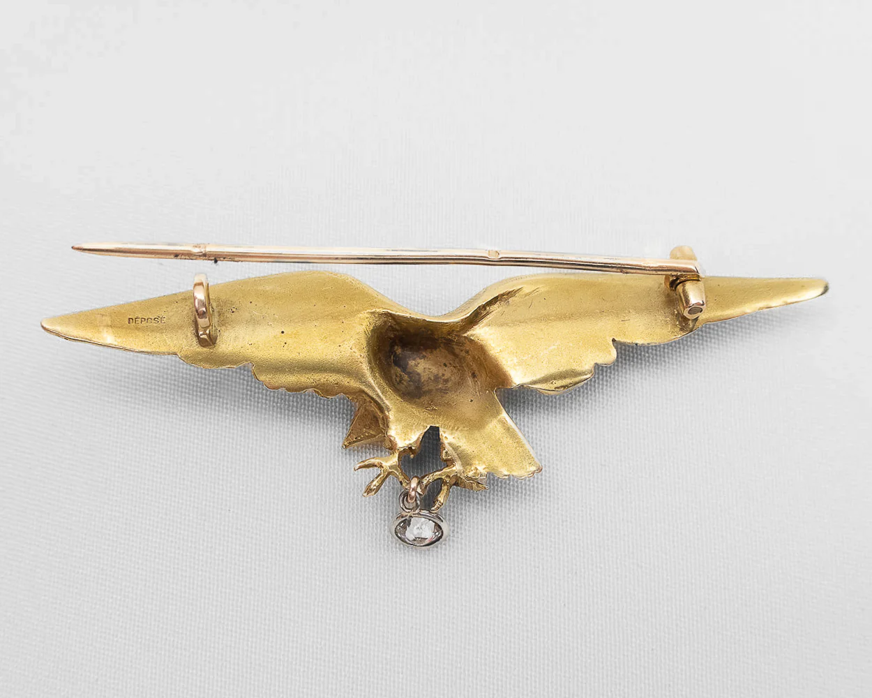 Victorian 18KT Eagle Brooch - Image 2