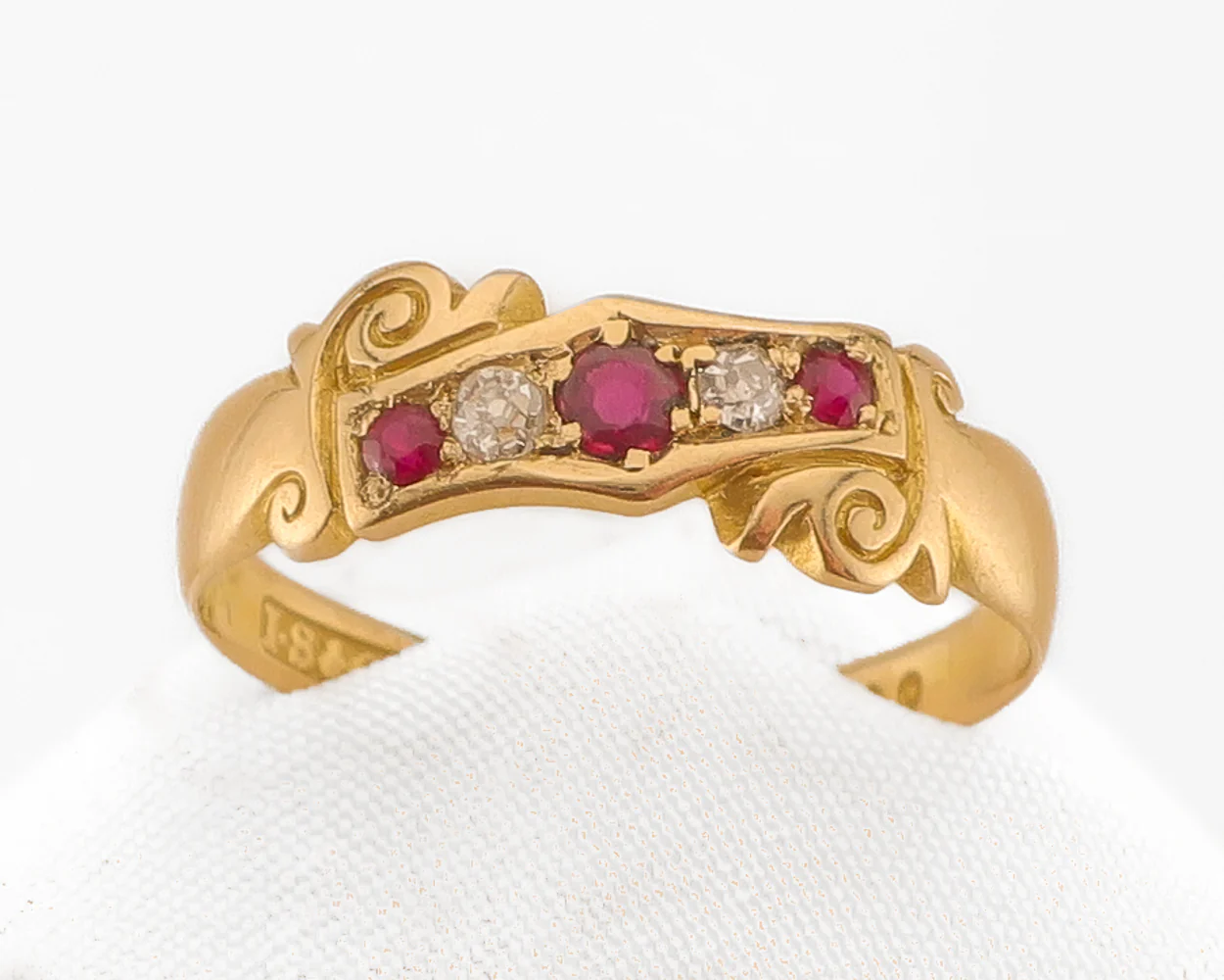 Late-Victorian Ruby & Diamond Ring