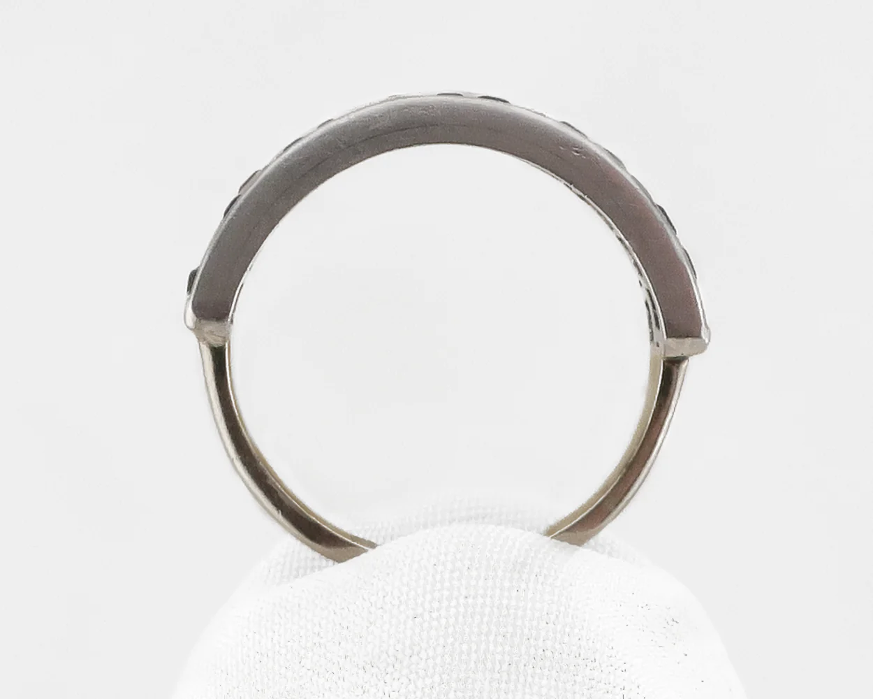 Midcentury Ruby & Sapphire Flip Ring - Image 2
