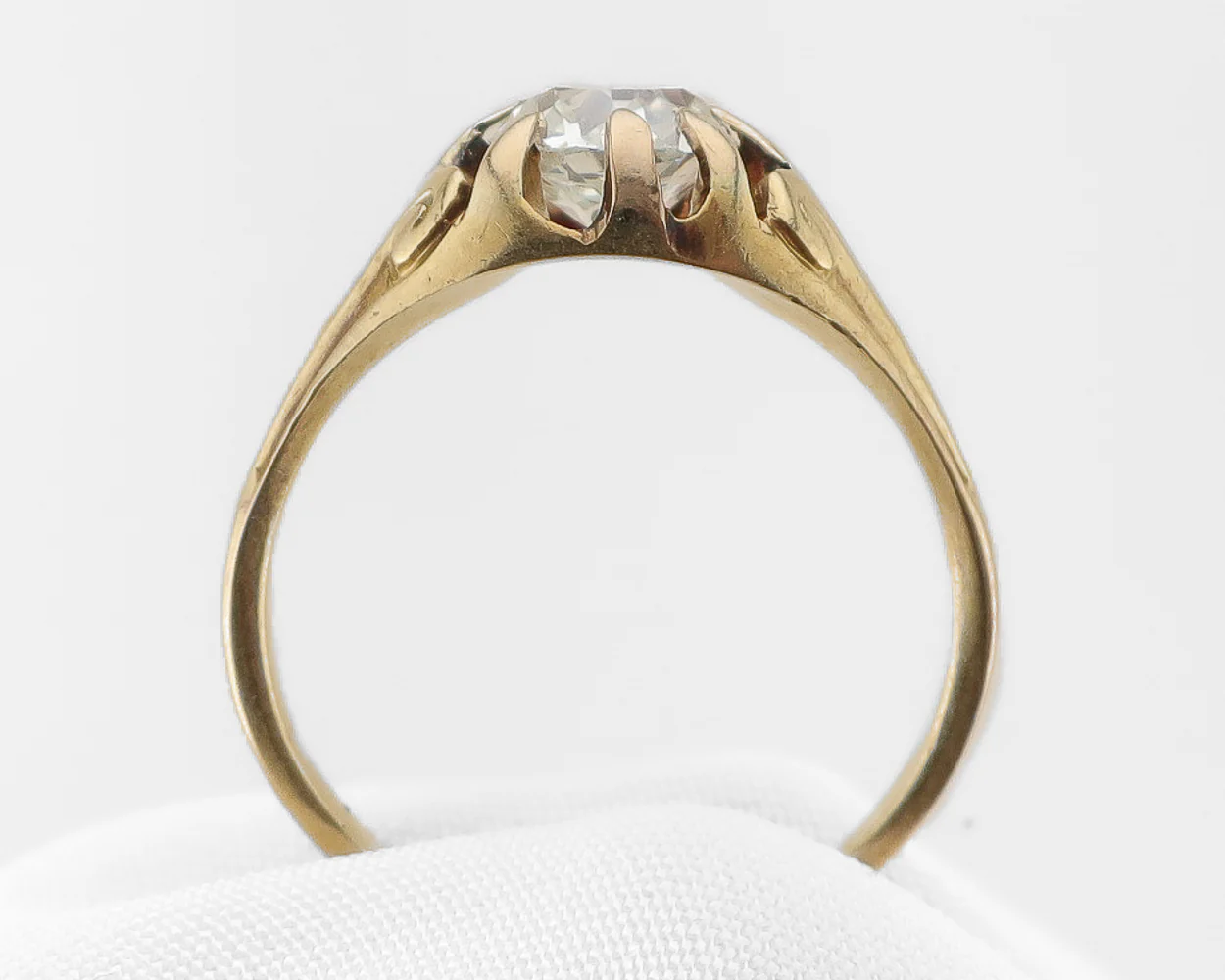 Victorian Old Mine-Cut Solitaire - Image 2