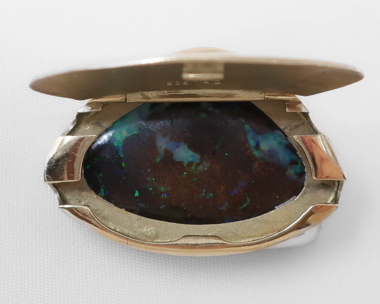 1970s Opal & Diamond Pendant Locket - Image 2