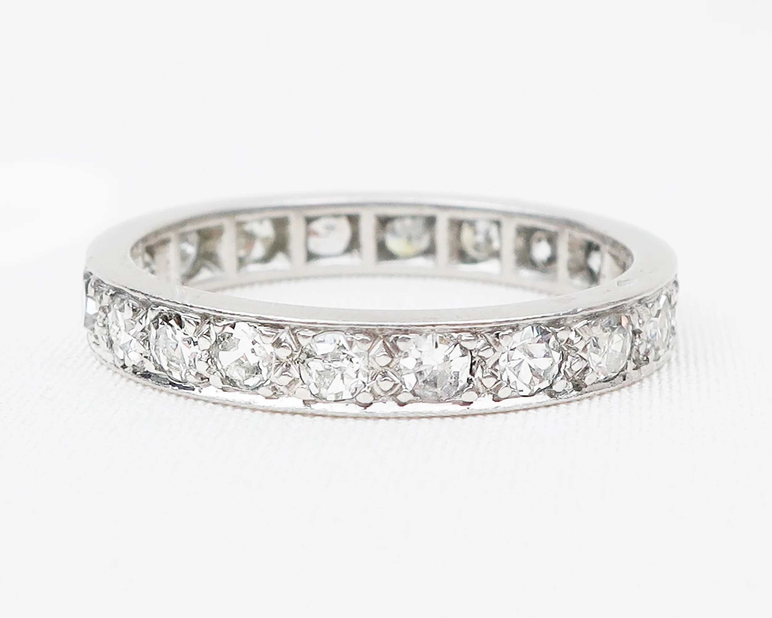 Art Deco French Eternity Band - Image 3