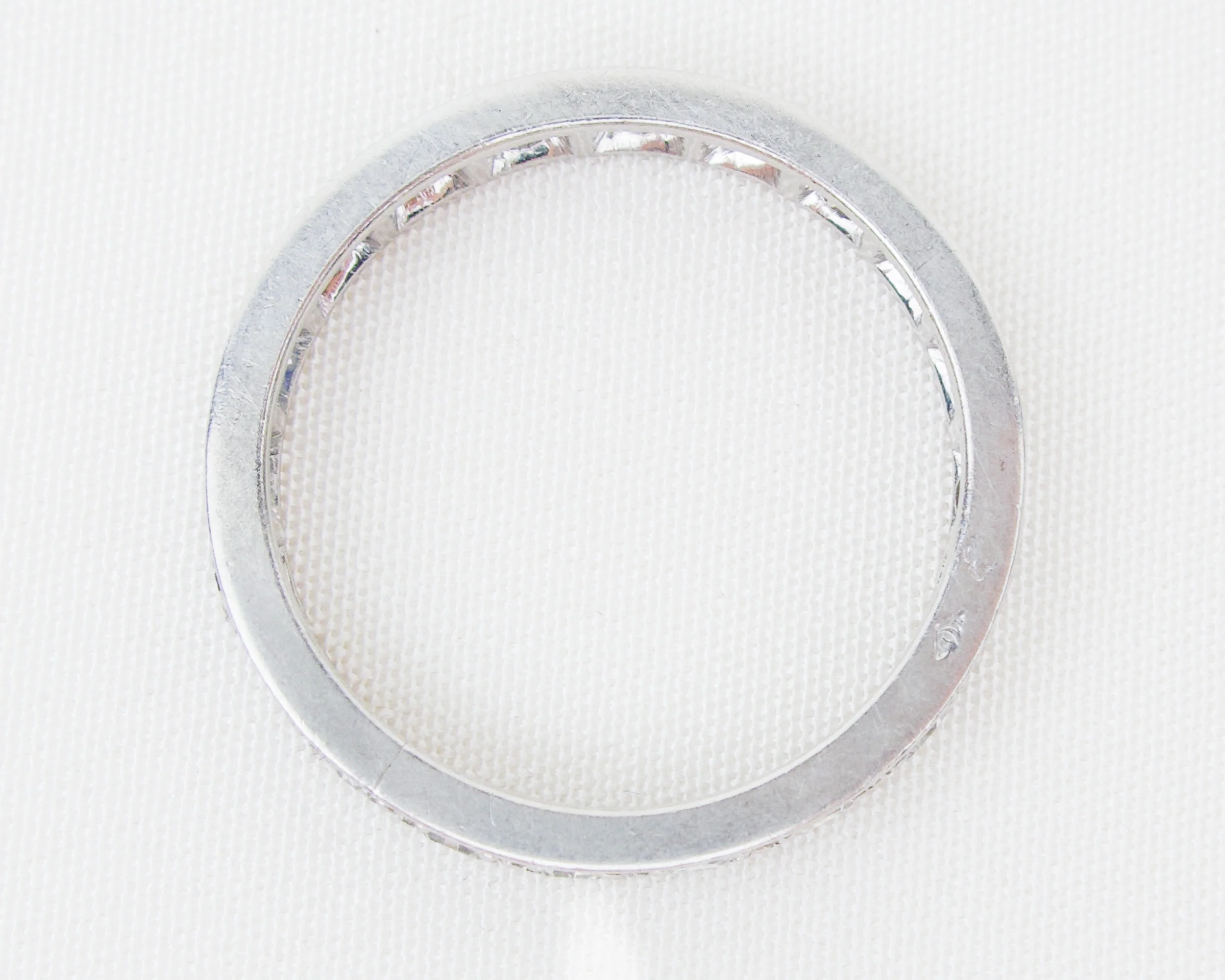 Art Deco French Eternity Band - Image 4