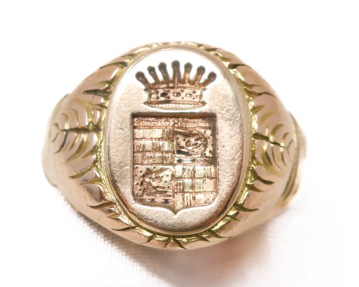 Victorian Gold Intaglio Ring