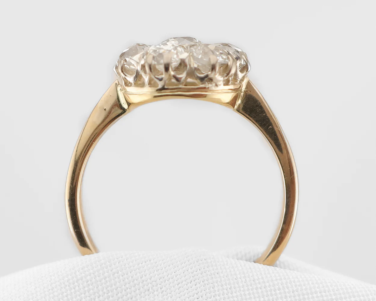 Victorian Diamond Cluster Ring - Image 3