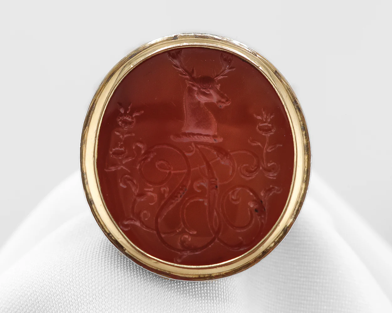 Victorian Carnelian Signet Ring