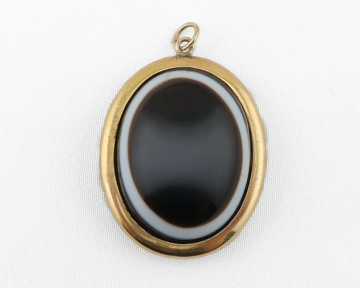 Victorian Banded Agate Locket
