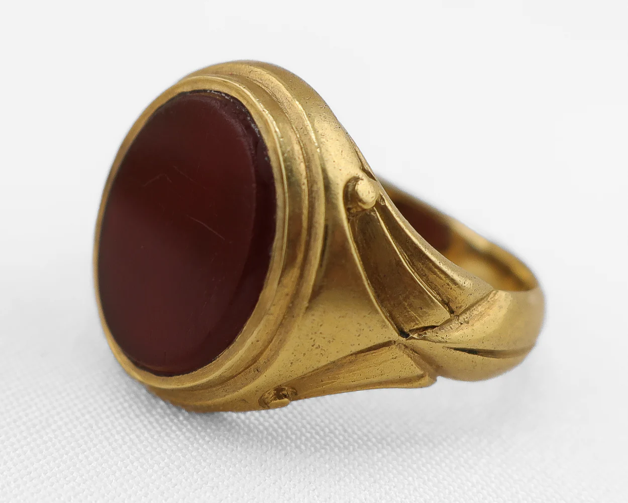 Victorian Carnelian Ring - Image 6