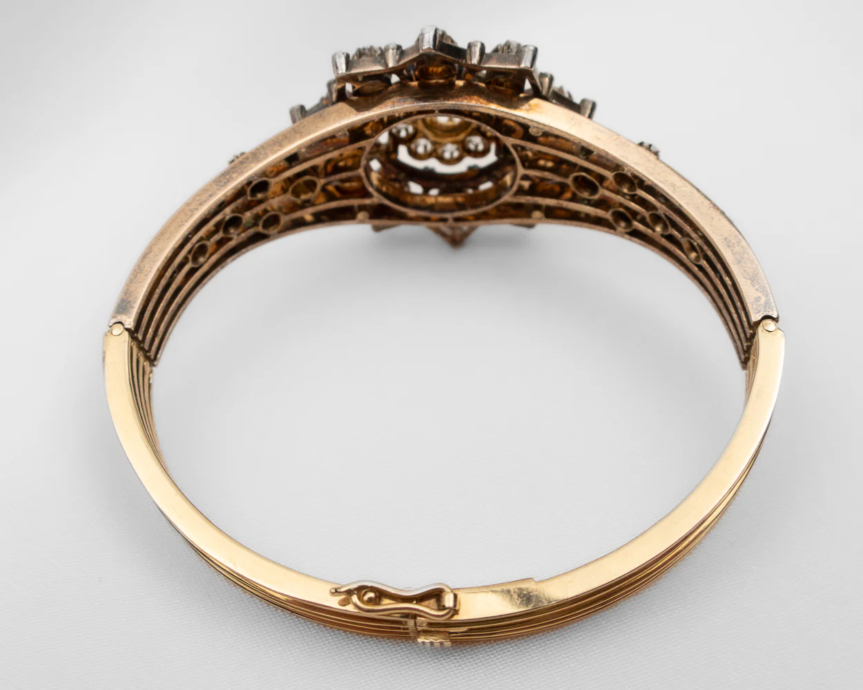 Victorian Diamond Bangle - Image 4