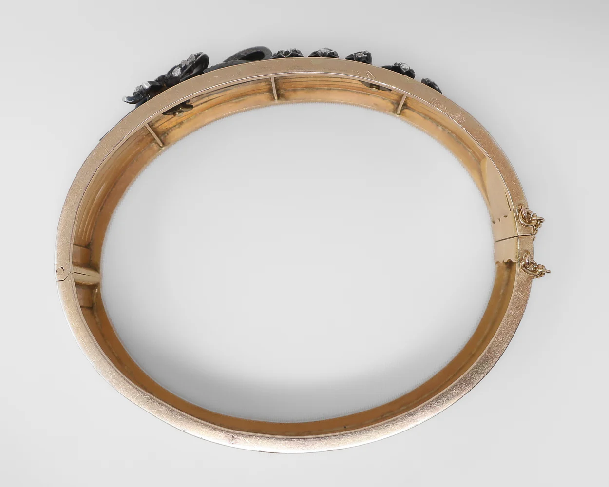 Victorian Diamond Bangle - Image 2
