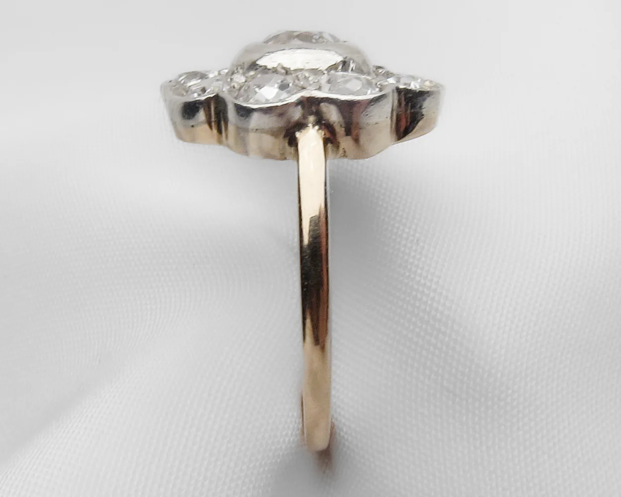 Victorian Diamond Cluster Ring - Image 3