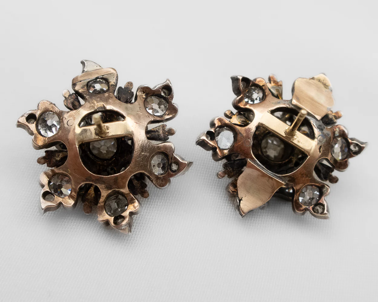 Victorian Diamond Earrings & Pendant Set - Image 3