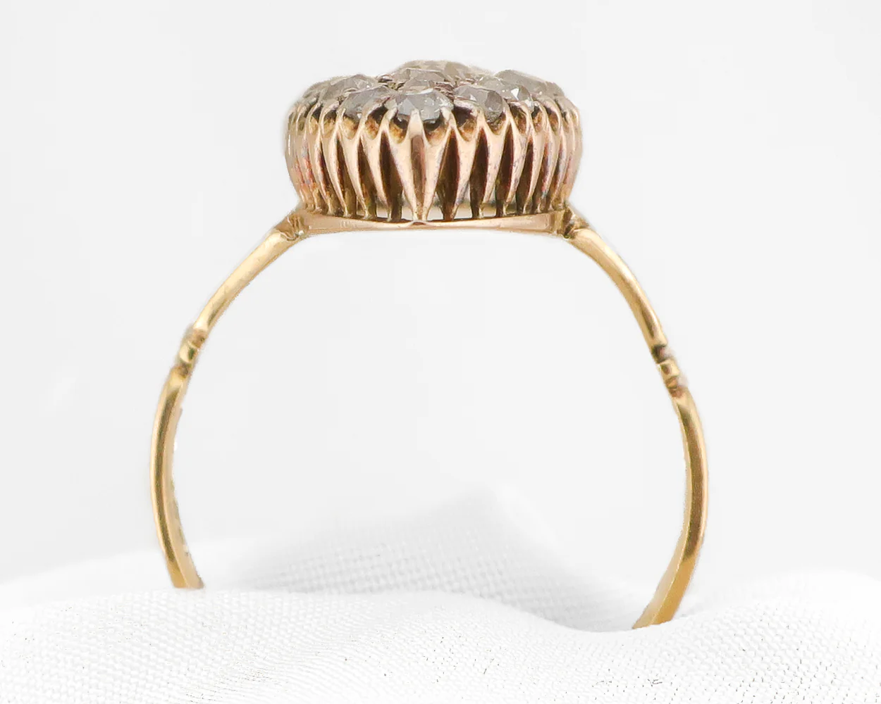 Victorian Diamond Navette Ring - Image 2