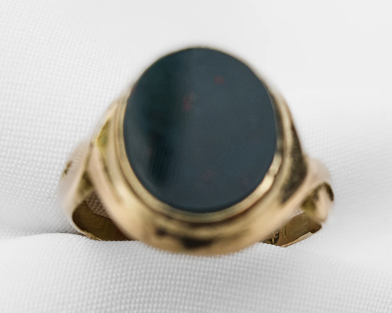 Victorian English Bloodstone Ring - Image 4