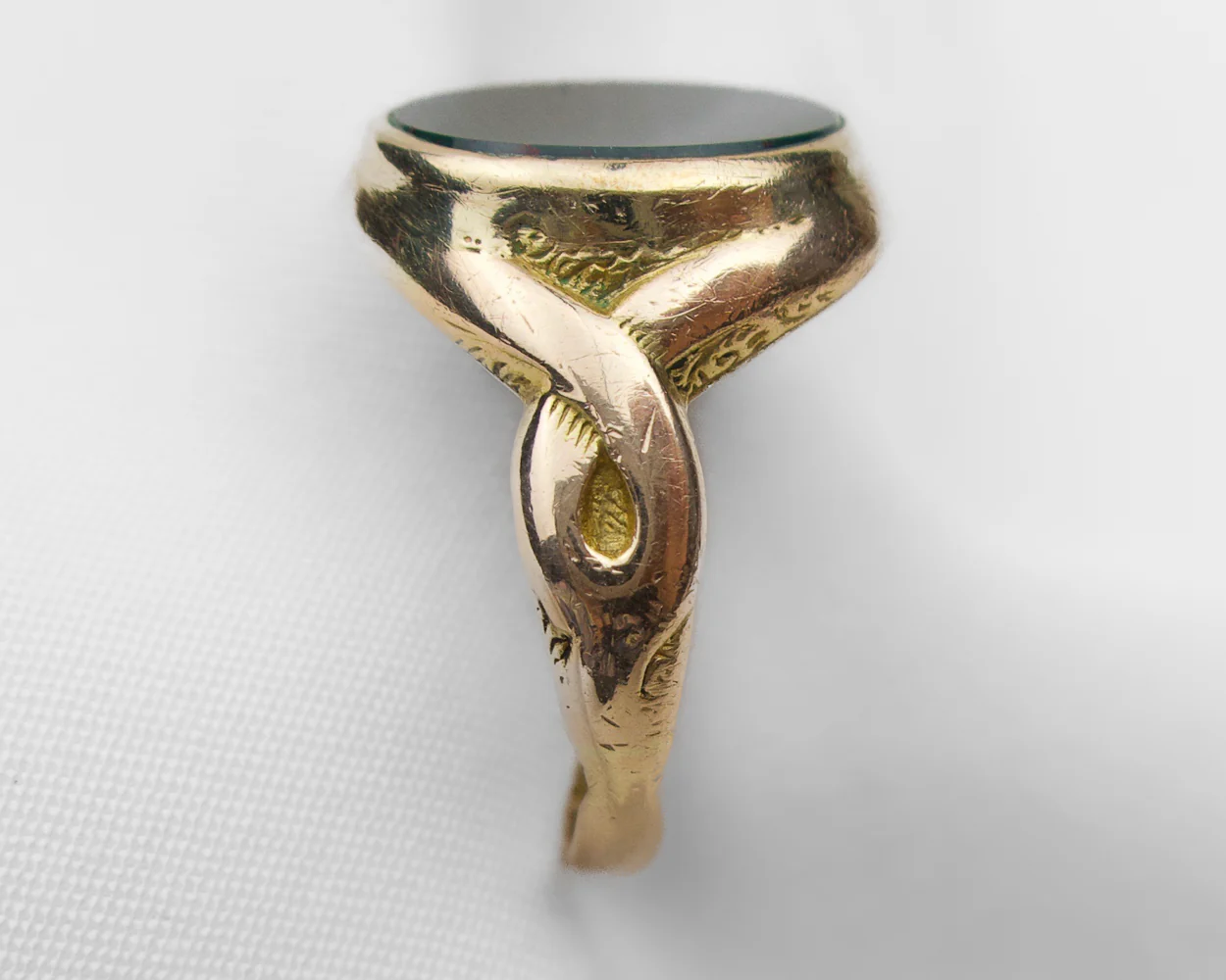 Victorian English Bloodstone Ring - Image 6