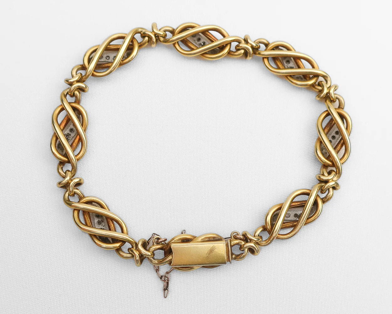 Victorian French Diamond Bracelet - Image 2