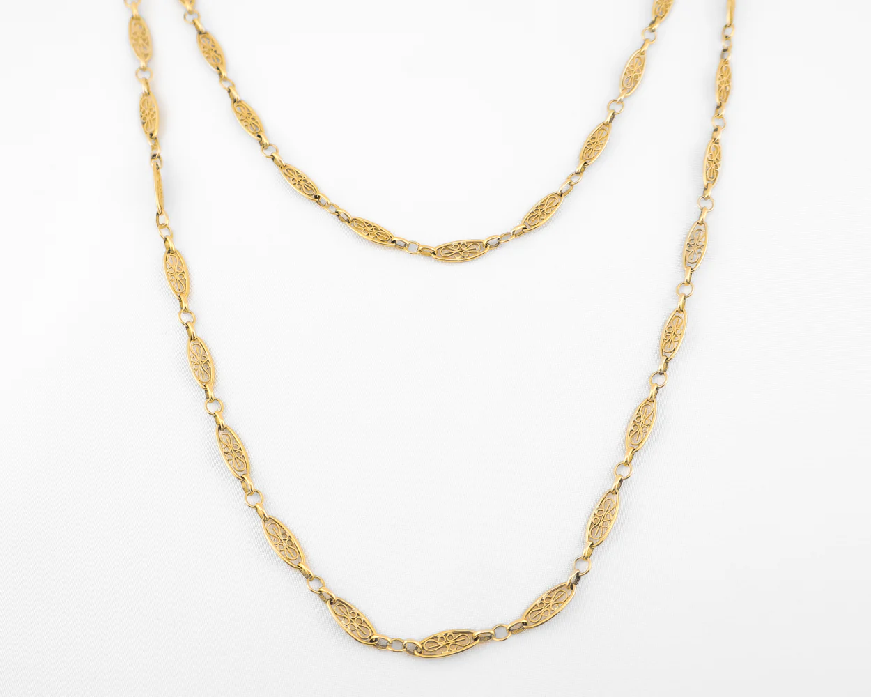 18KT Victorian French Chain