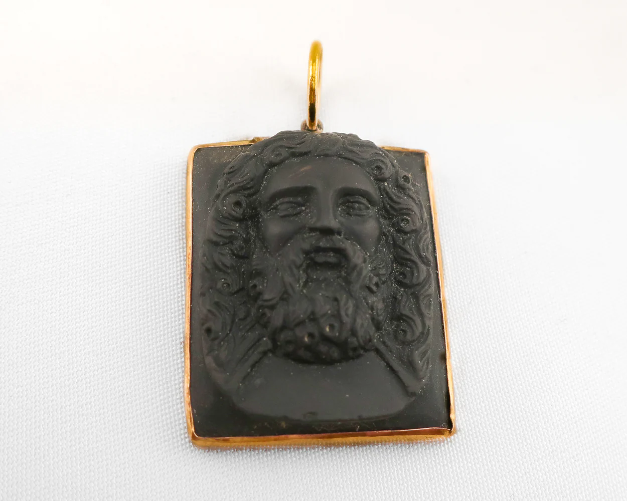 Victorian Zeus Cameo Pendant