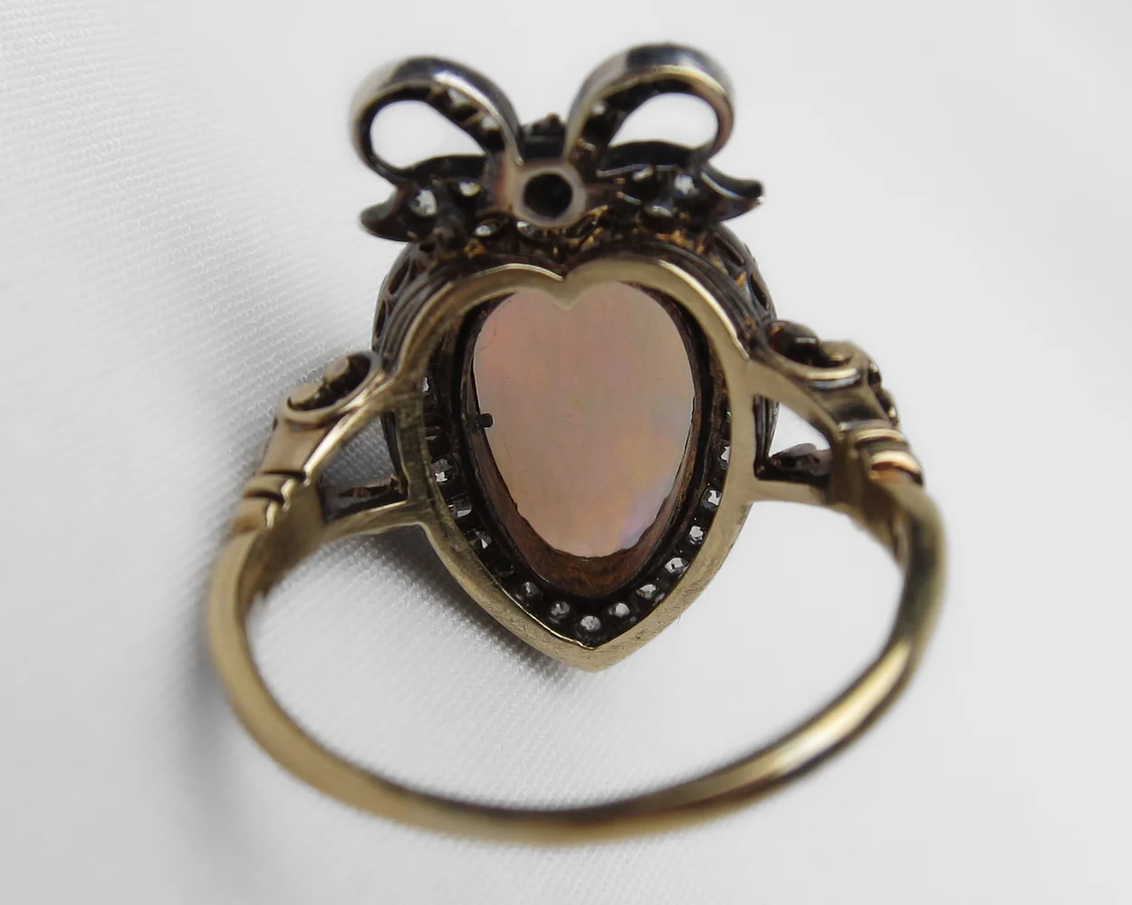 Victorian Opal & Diamond Ring - Image 6
