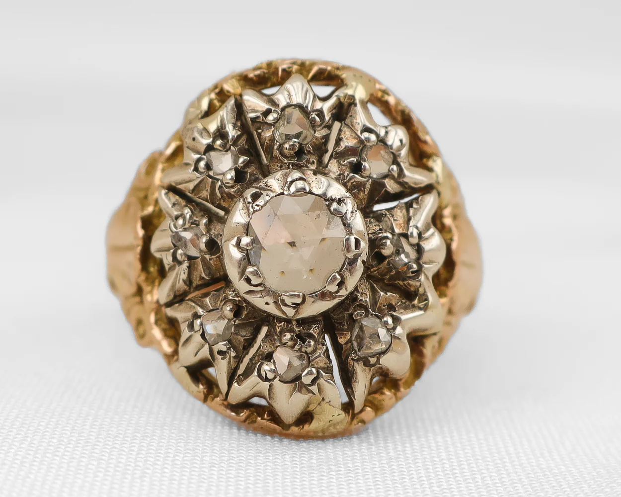 Victorian Rose-Cut Diamond Ring