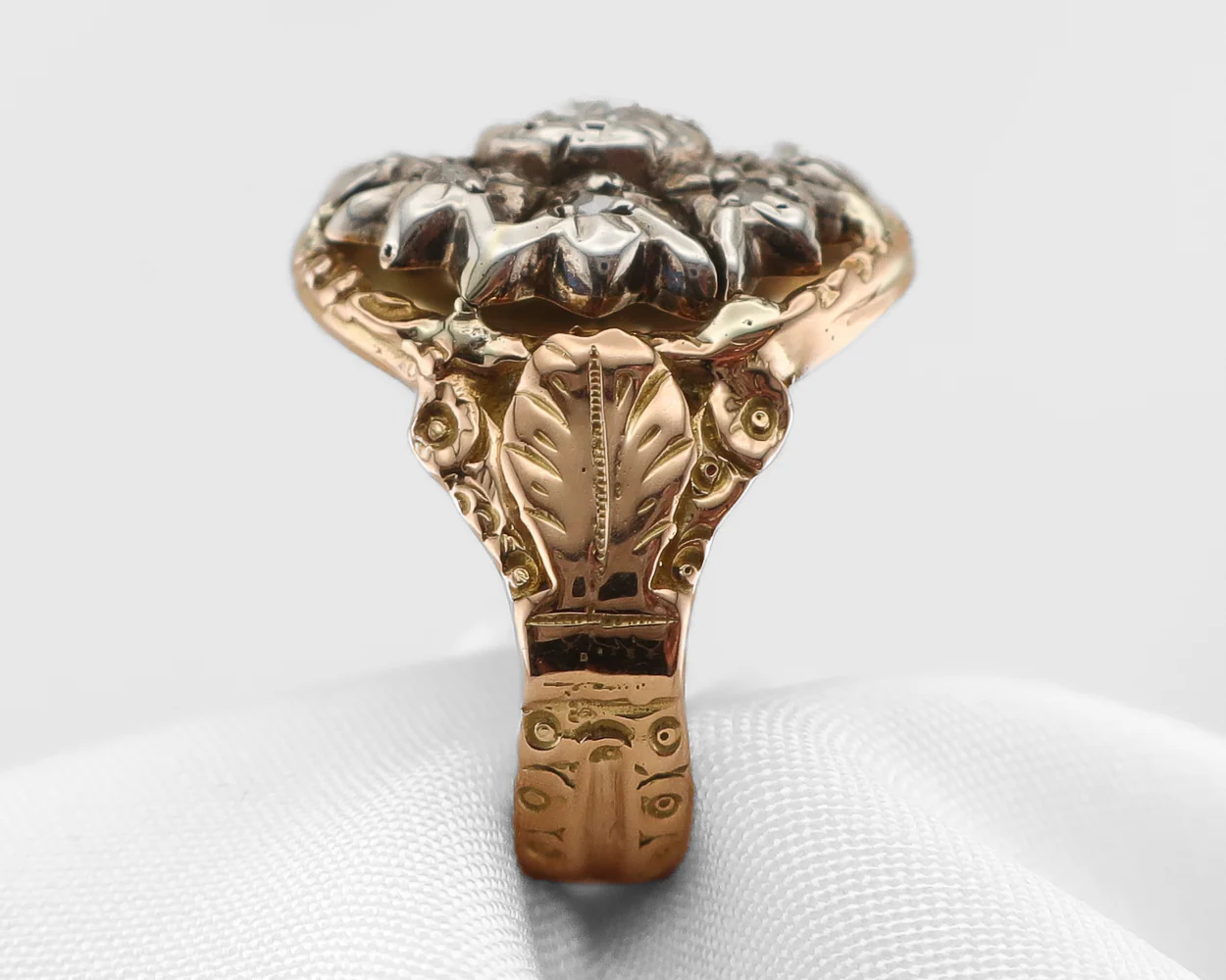 Victorian Rose-Cut Diamond Ring - Image 4