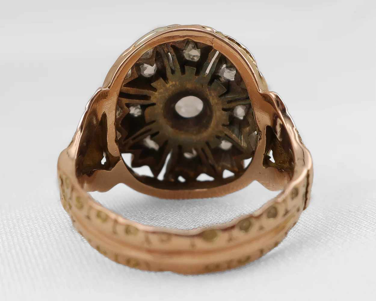 Victorian Rose-Cut Diamond Ring - Image 5