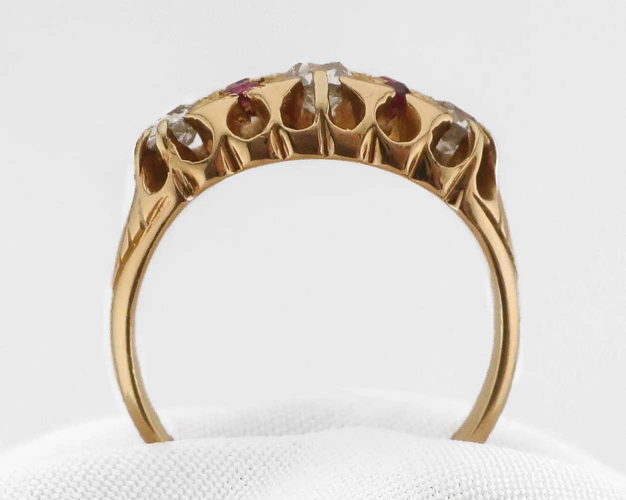Victorian Ruby & Diamond Ring - Image 2